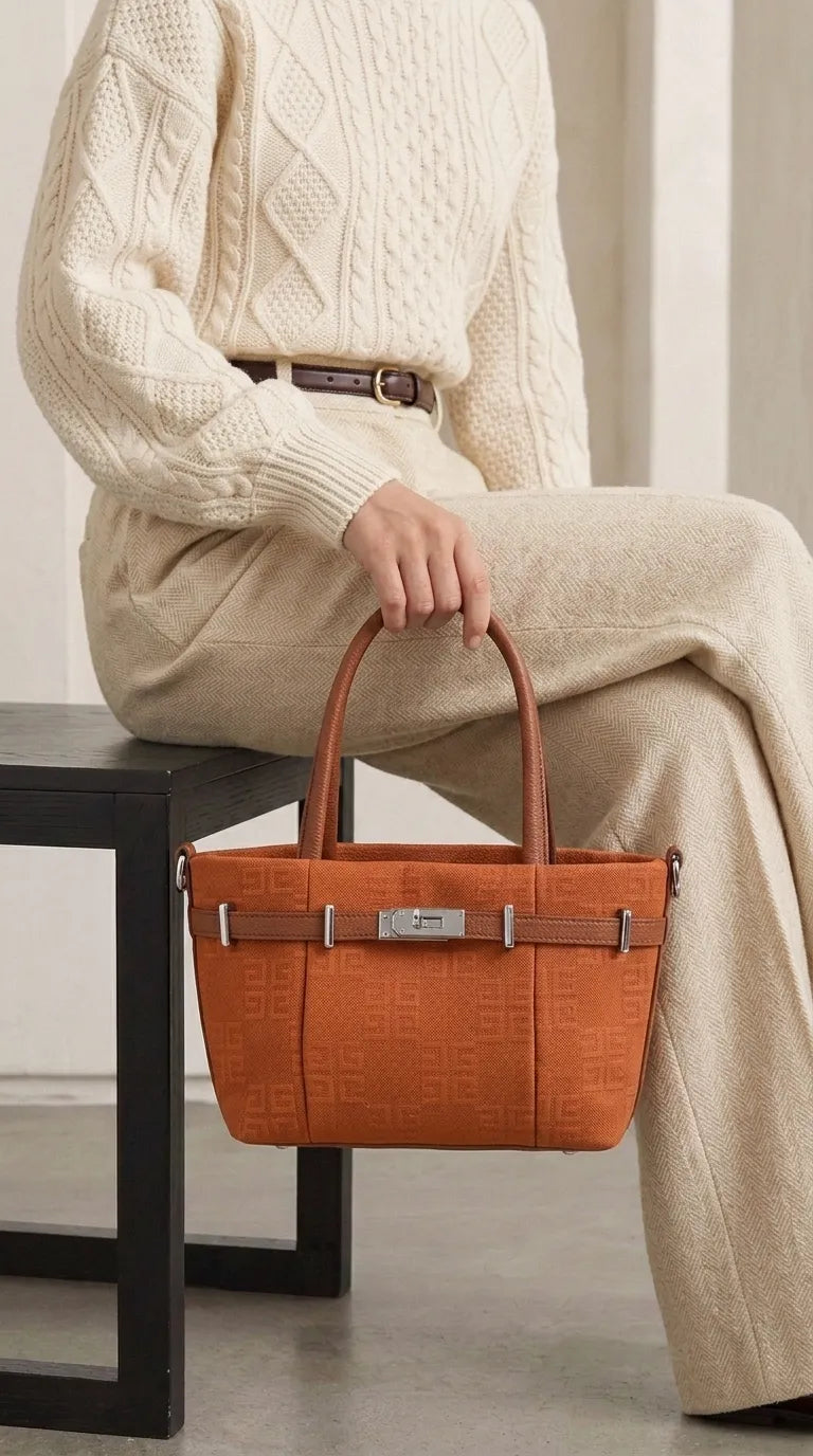 Brown Formal Shoulder Bag For Women P36551