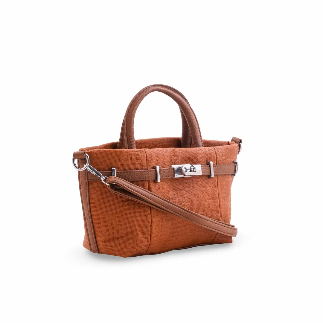 Brown Formal Shoulder Bag For Women P36551