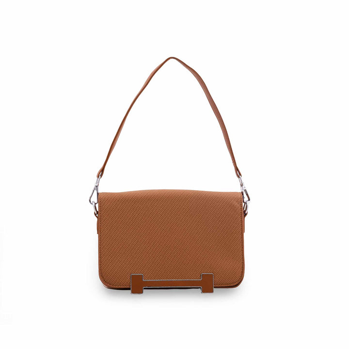 Brown Formal Shoulder Bag For Women P36552