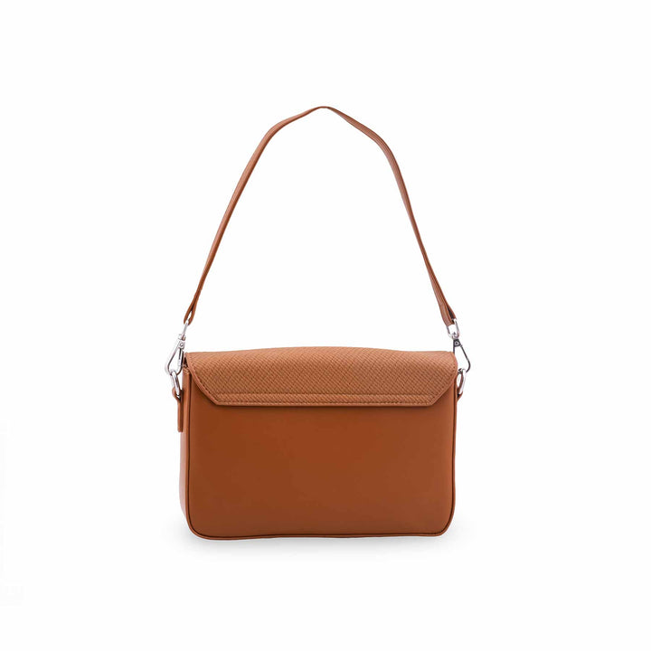 Brown Formal Shoulder Bag For Women P36552
