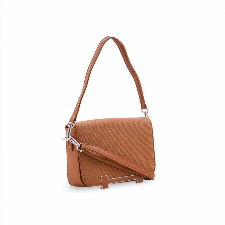 Brown Formal Shoulder Bag For Women P36552
