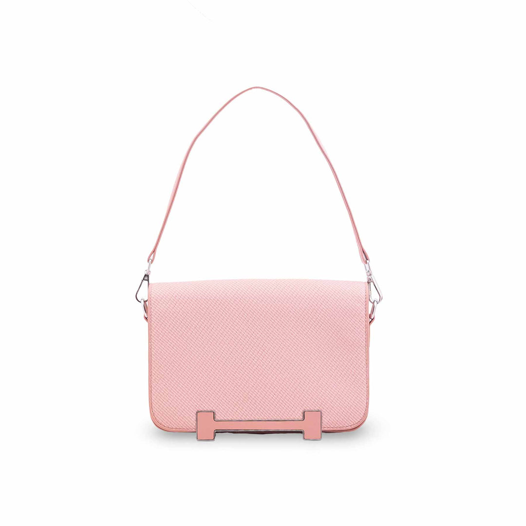 Pink Formal Shoulder Bag For Ladies P36552