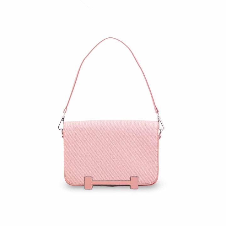 Pink Formal Shoulder Bag For Ladies P36552