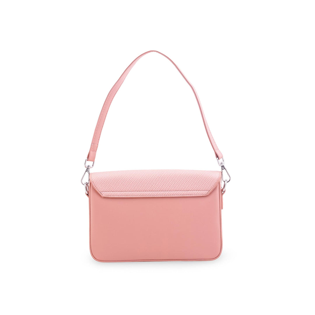 Pink Formal Shoulder Bag For Ladies P36552