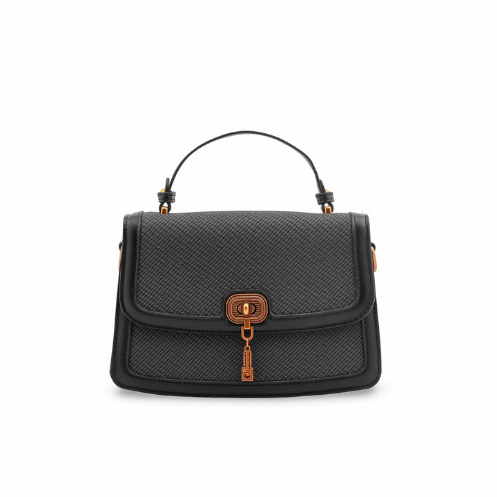 Black Formal Shoulder Bag For Ladies P36553