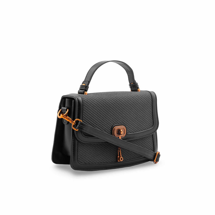Black Formal Shoulder Bag For Ladies P36553
