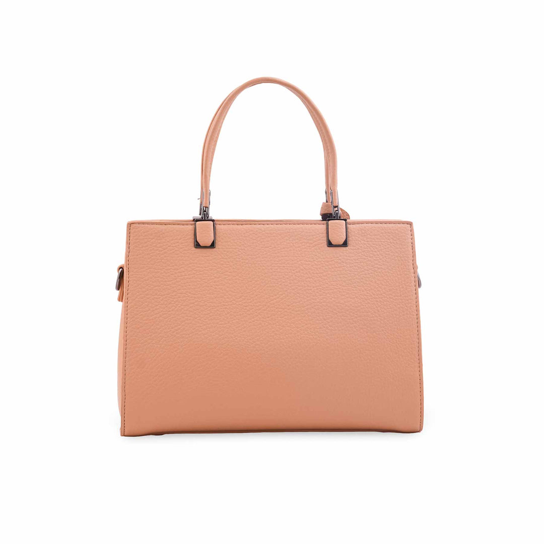 Beige Formal Hand Bag For Women P36554