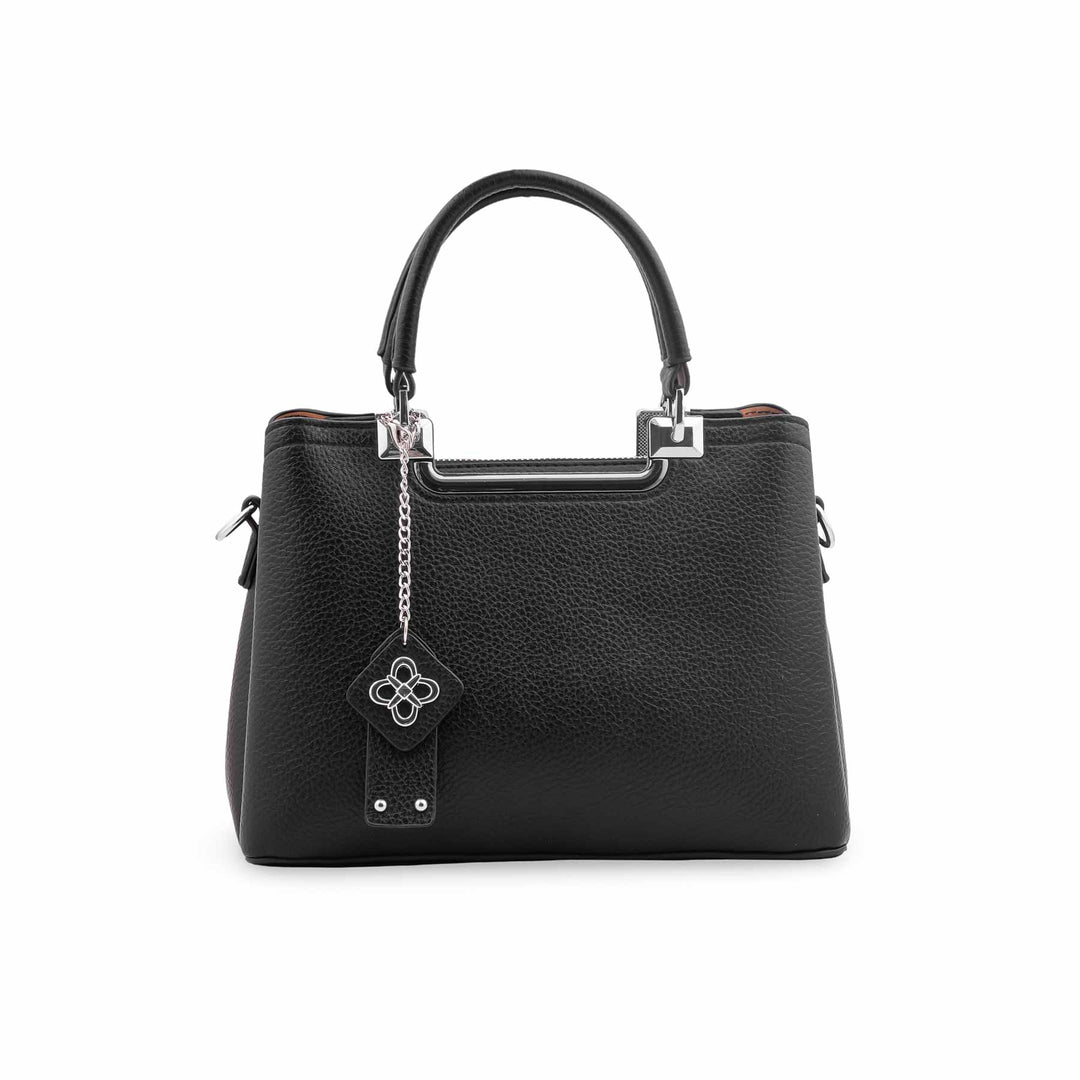 Black Formal Hand Bag For Ladies P36558