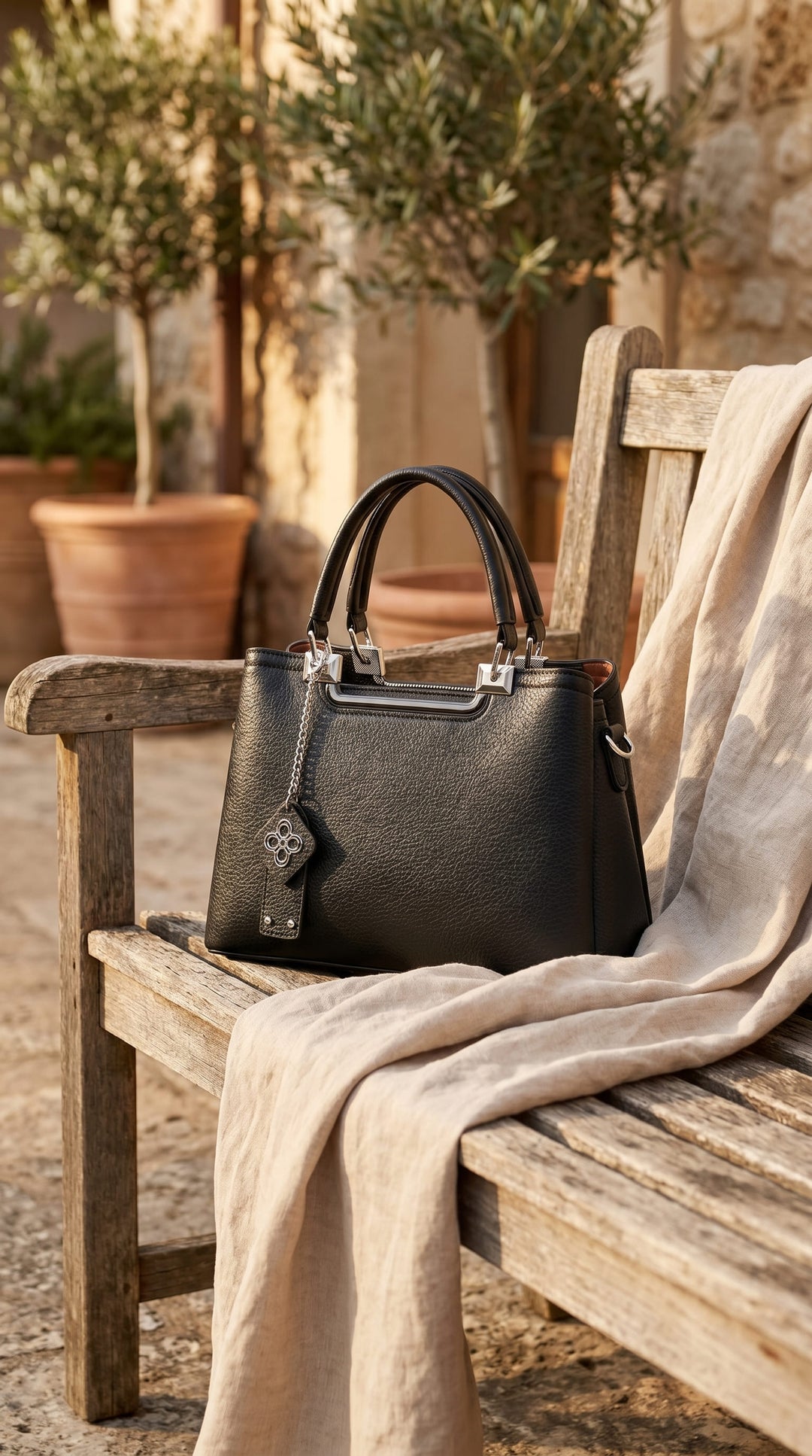 Black Formal Hand Bag For Ladies P36558