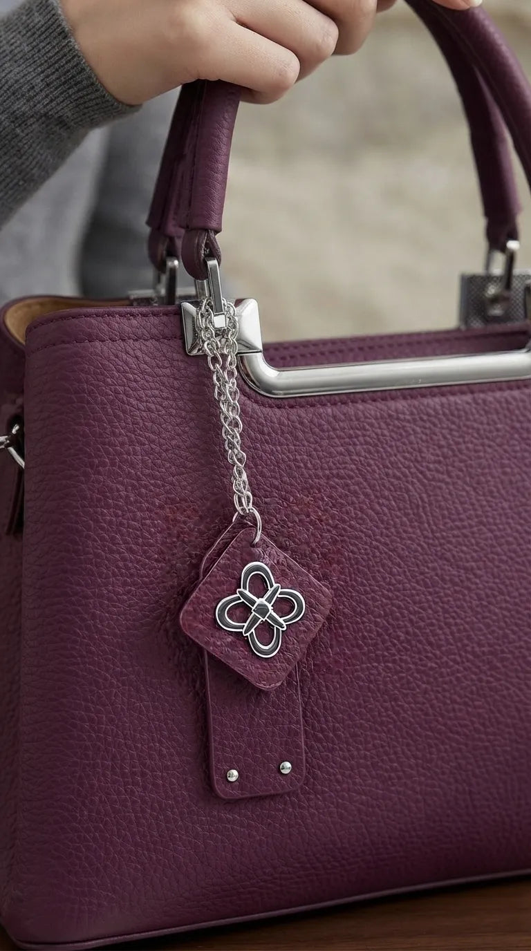 Maroon Formal Hand Bag For Ladies P36558
