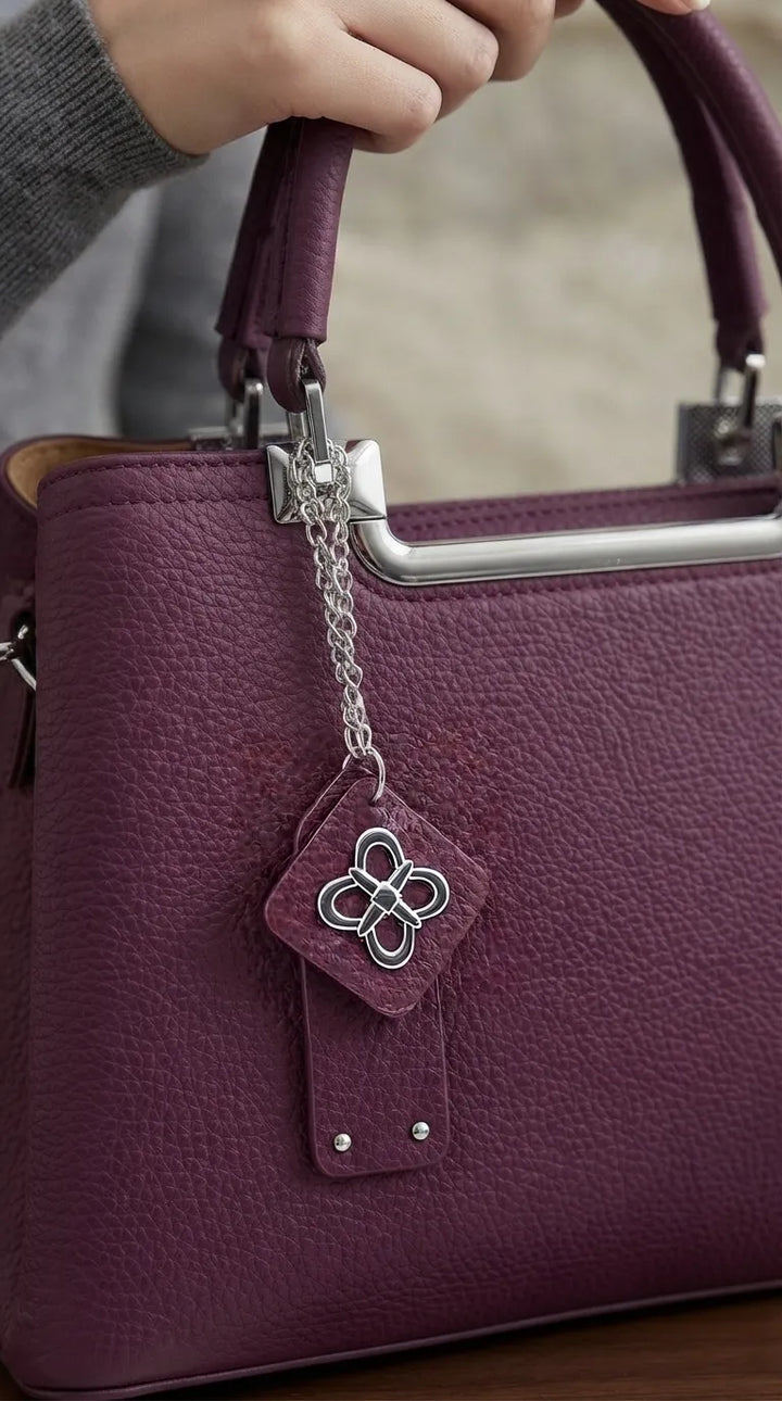 Maroon Formal Hand Bag For Ladies P36558