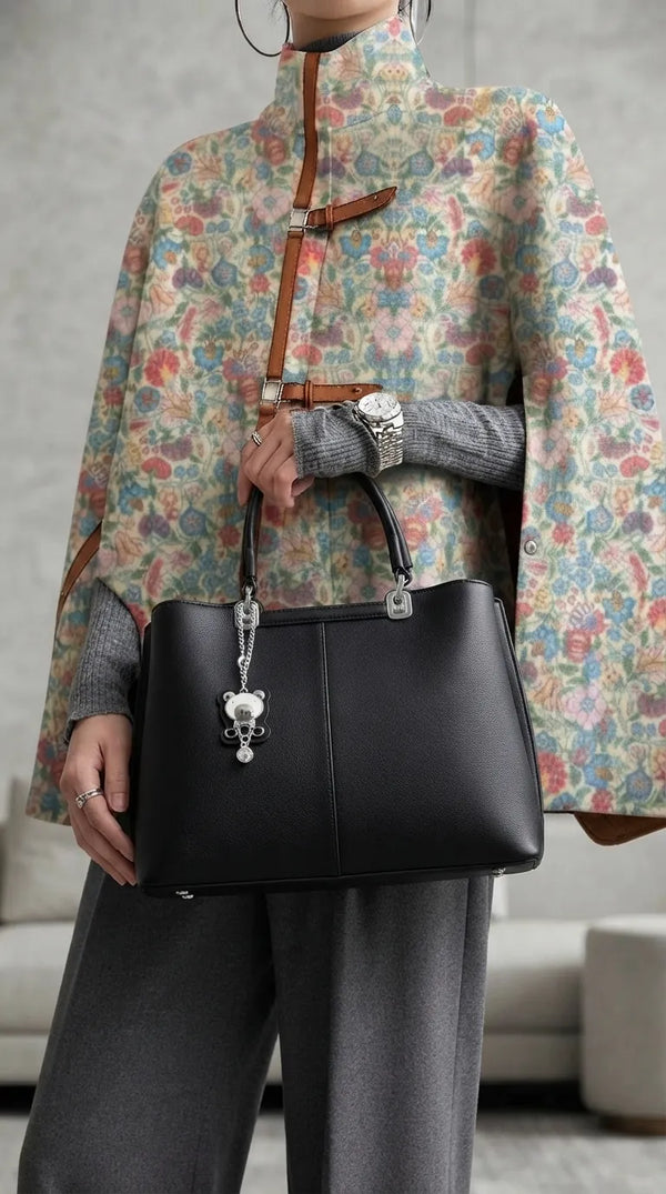 Black Formal Hand Bag For Ladies P36560