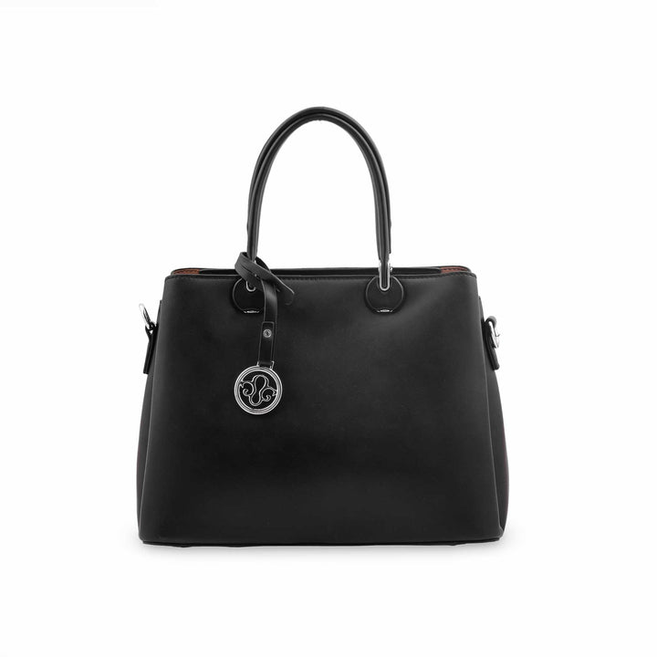 Black Formal Hand Bag For Ladies P36561
