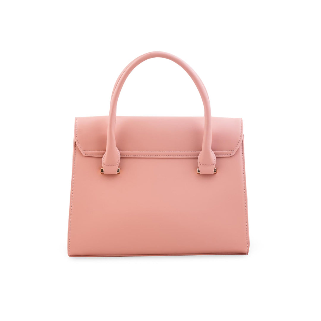 Pink Formal Hand Bag For Ladies P36564