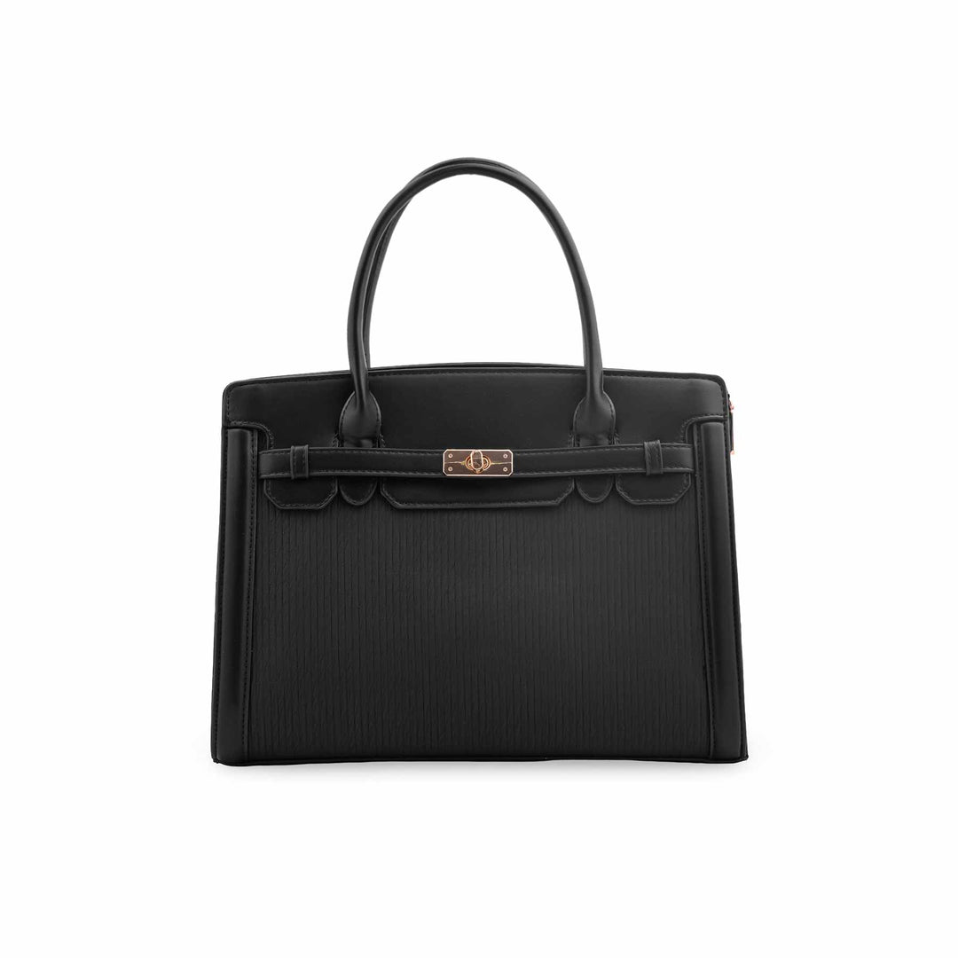 Black Formal Hand Bag For Ladies P36565