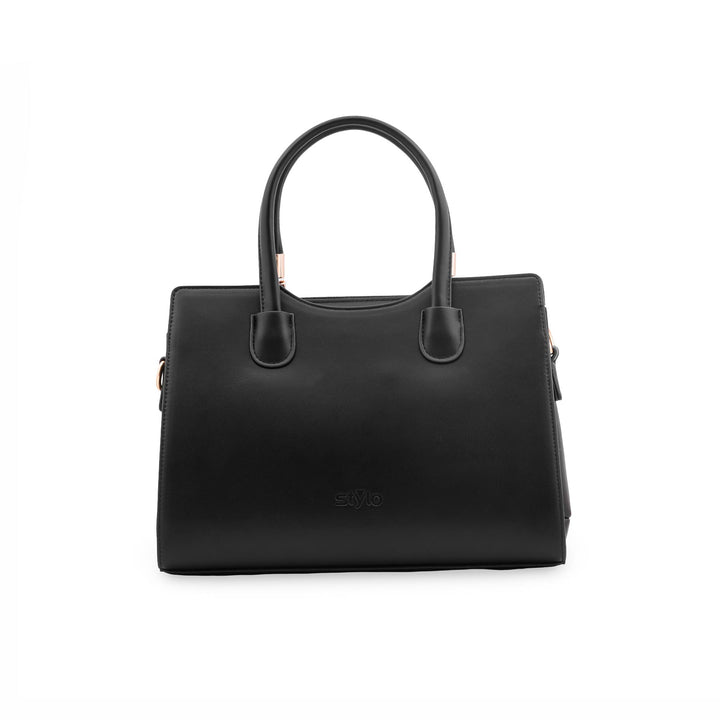 Black Formal Hand Bag For Ladies P36568