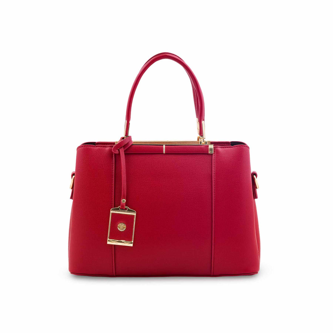 Red Formal Hand Bag For Ladies P36573