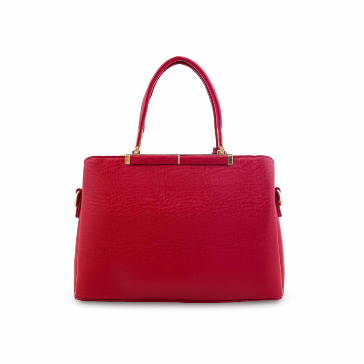 Red Formal Hand Bag For Ladies P36573
