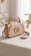 Beige Formal Shoulder Bag For Ladies P36586