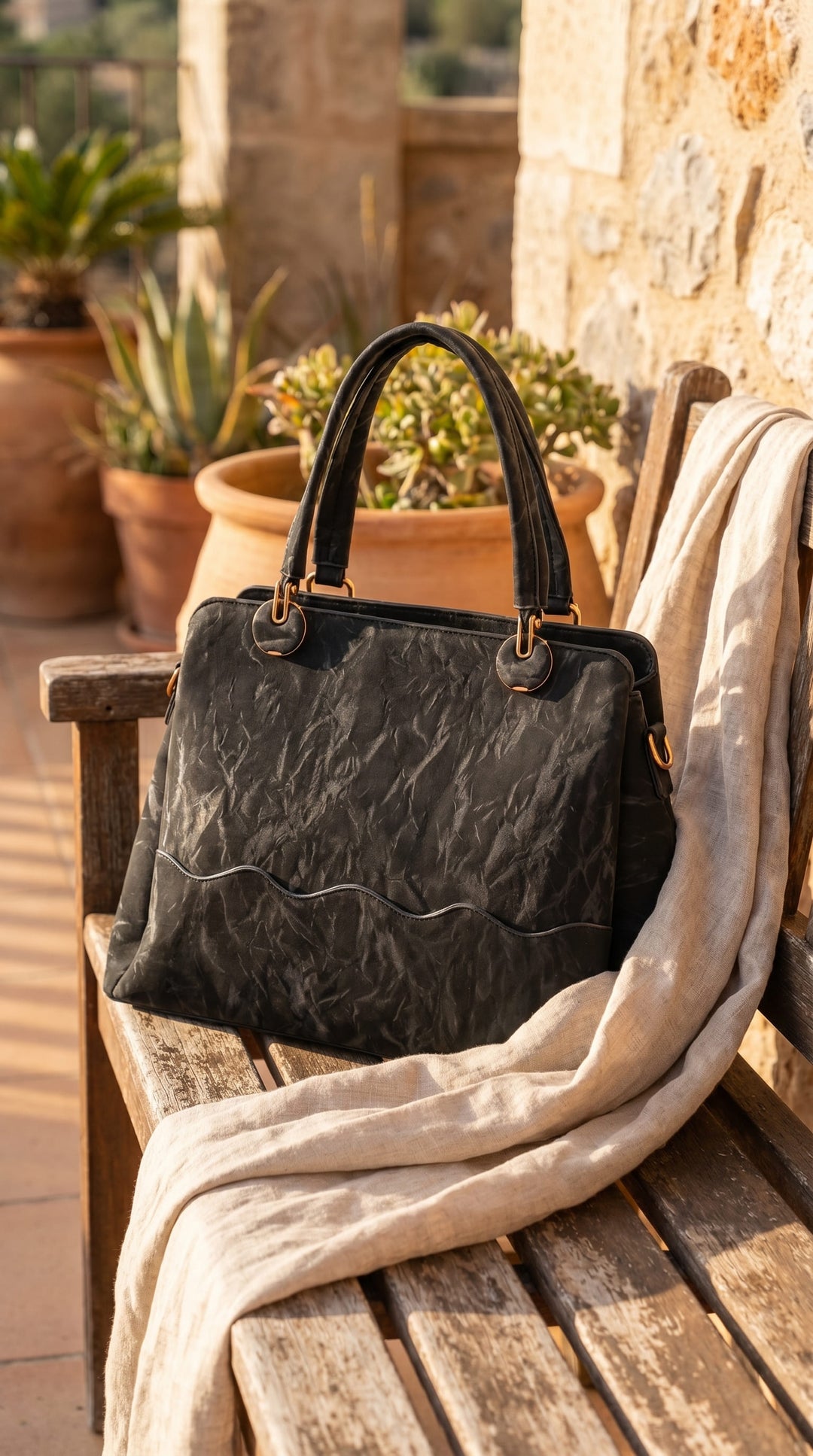 Black Formal Hand Bag For Women P36593