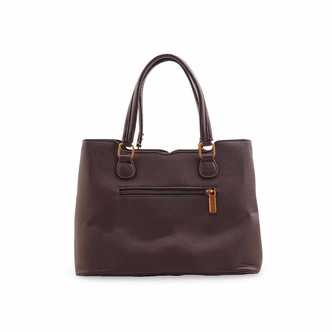 Brown Formal Hand Bag For Women P36596