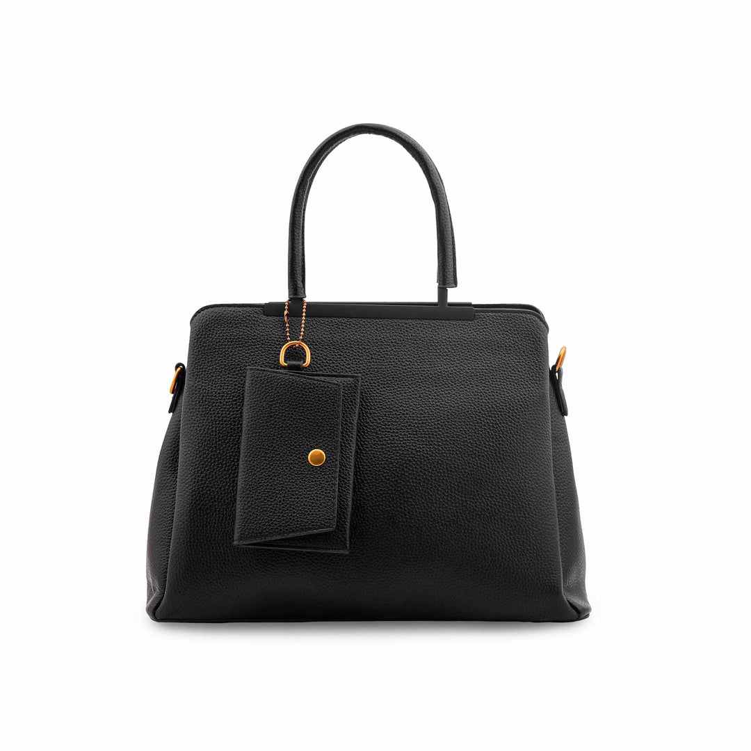 Black Formal Hand Bag For Ladies P36597
