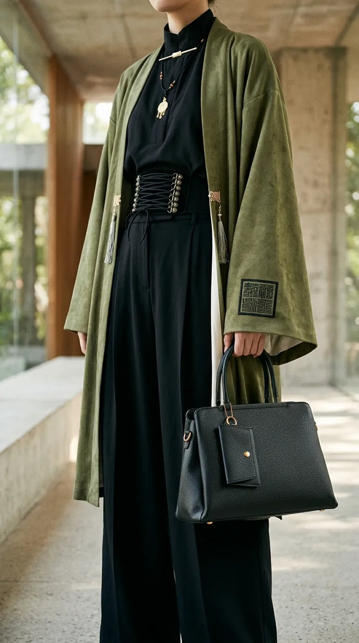 Black Formal Hand Bag For Ladies P36597