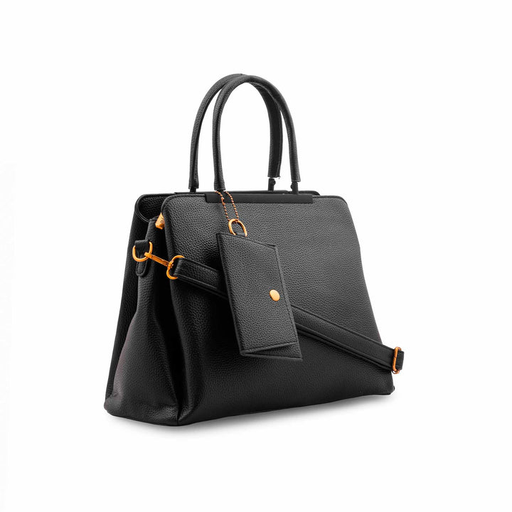 Black Formal Hand Bag For Ladies P36597
