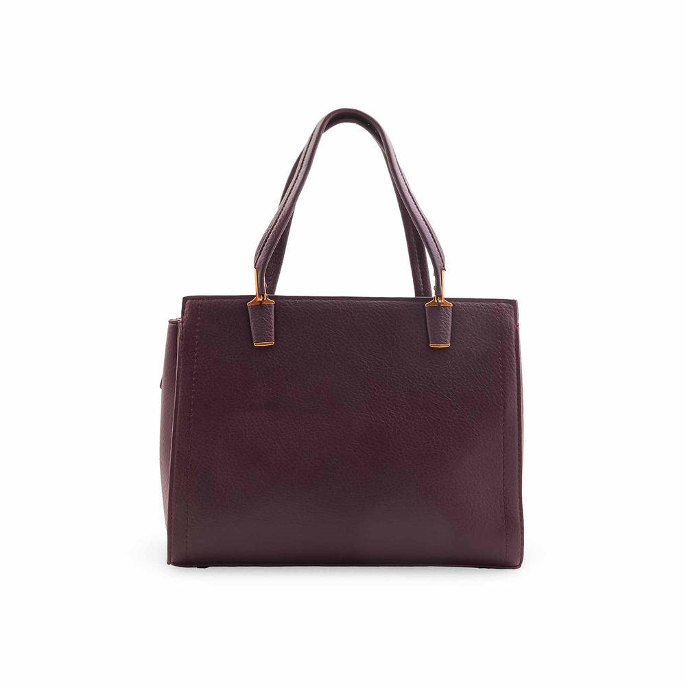 Fuchsia Formal Hand Bag For Women P36600