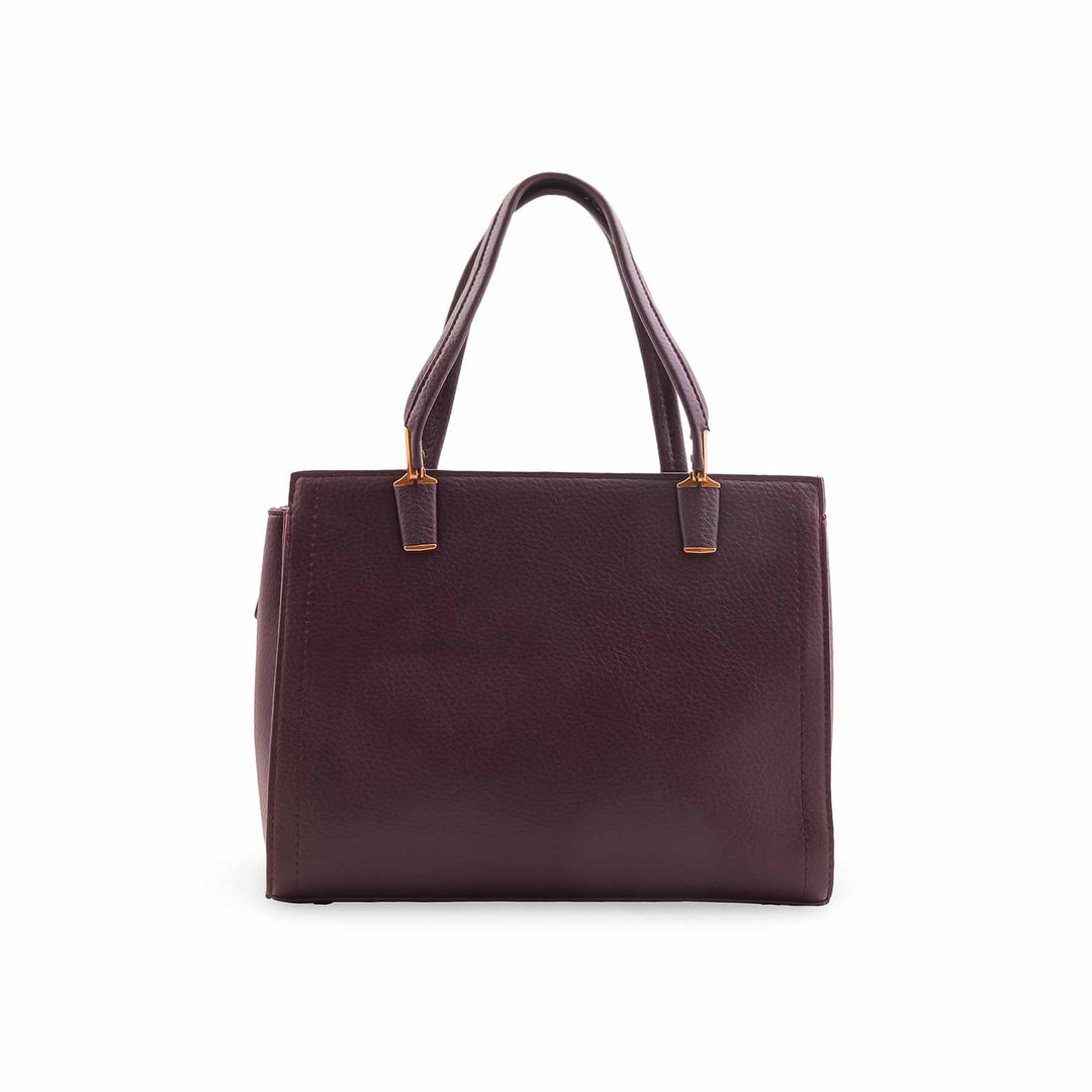 Fuchsia Formal Hand Bag For Women P36600