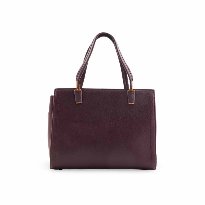 Fuchsia Formal Hand Bag For Women P36600