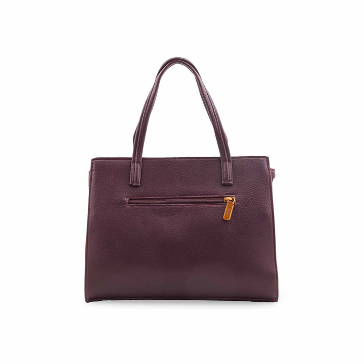 Fuchsia Formal Hand Bag For Women P36600