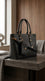 Black Formal Shoulder Bag For Women P36601