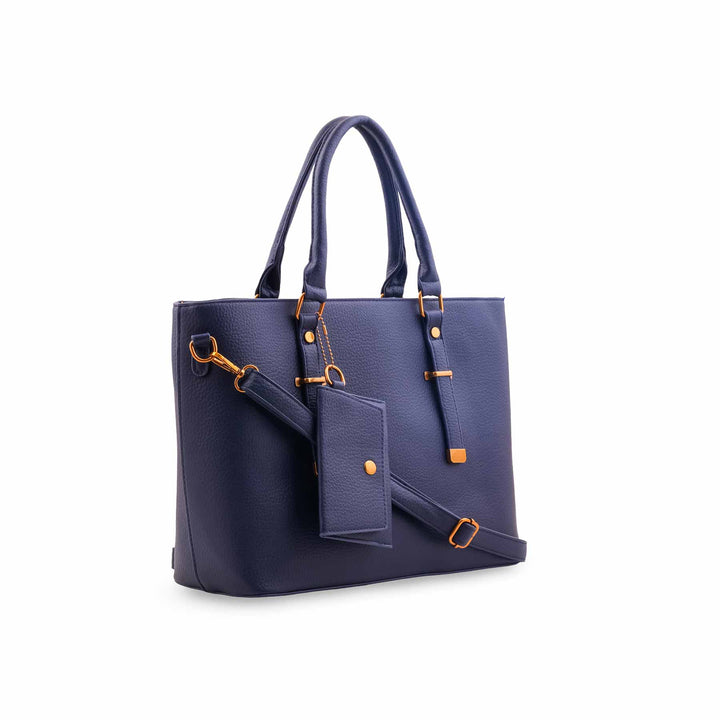 Navy Formal Shoulder Bag For Ladies P36601