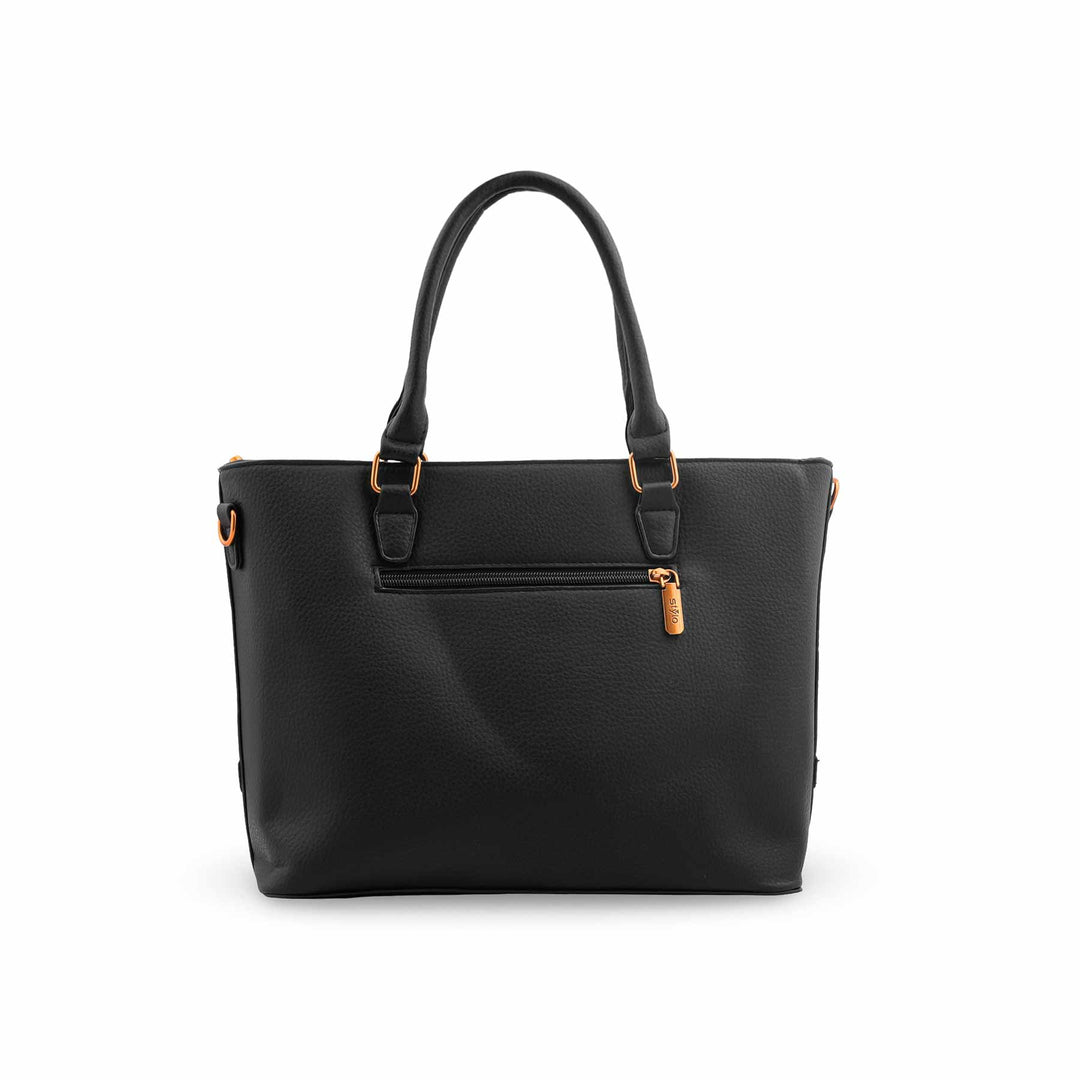 Black Formal Shoulder Bag For Women P36602