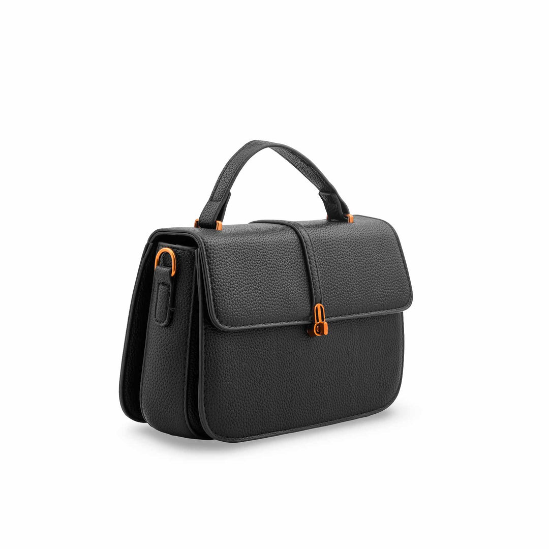 Black Formal Shoulder Bag For Ladies P36606