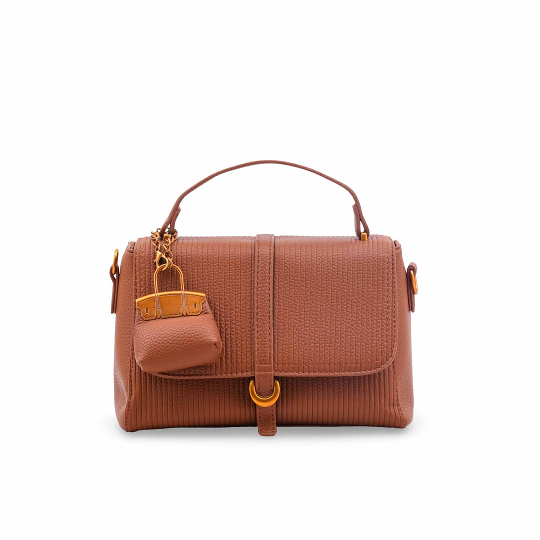 Brown Formal Hand Bag For Women P36609