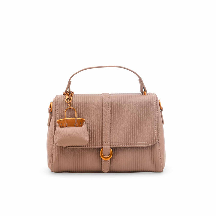 Beige Formal Hand Bag For Women P36609