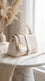 White Formal Hand Bag For Ladies P36612