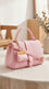 Pink Formal Hand Bag For Ladies P36612