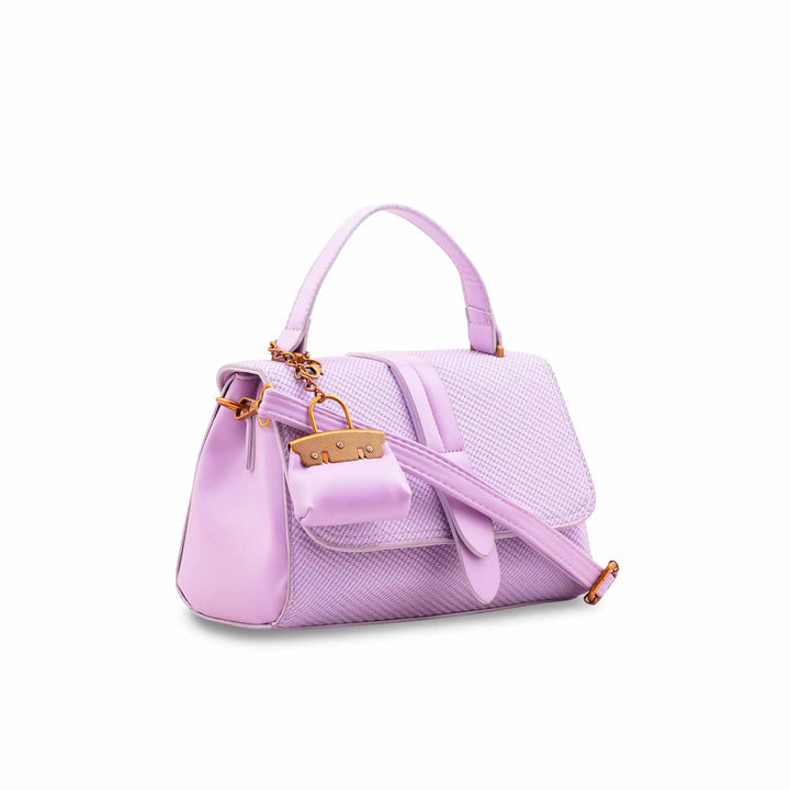 Purple Formal Hand Bag For Women P36612