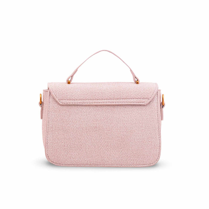 Pink Formal Shoulder Bag For Ladies P36614