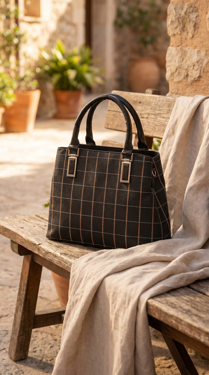 Black Formal Hand Bag For Women P36617