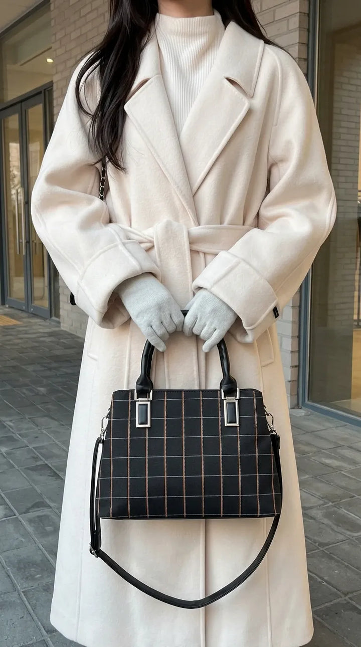 Black Formal Hand Bag For Women P36617