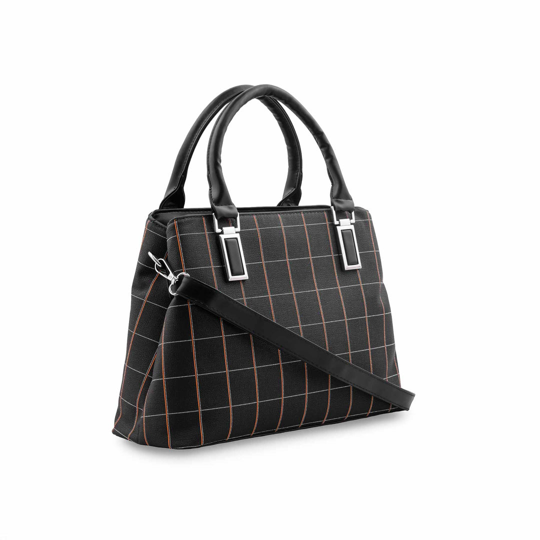 Black Formal Hand Bag For Women P36617