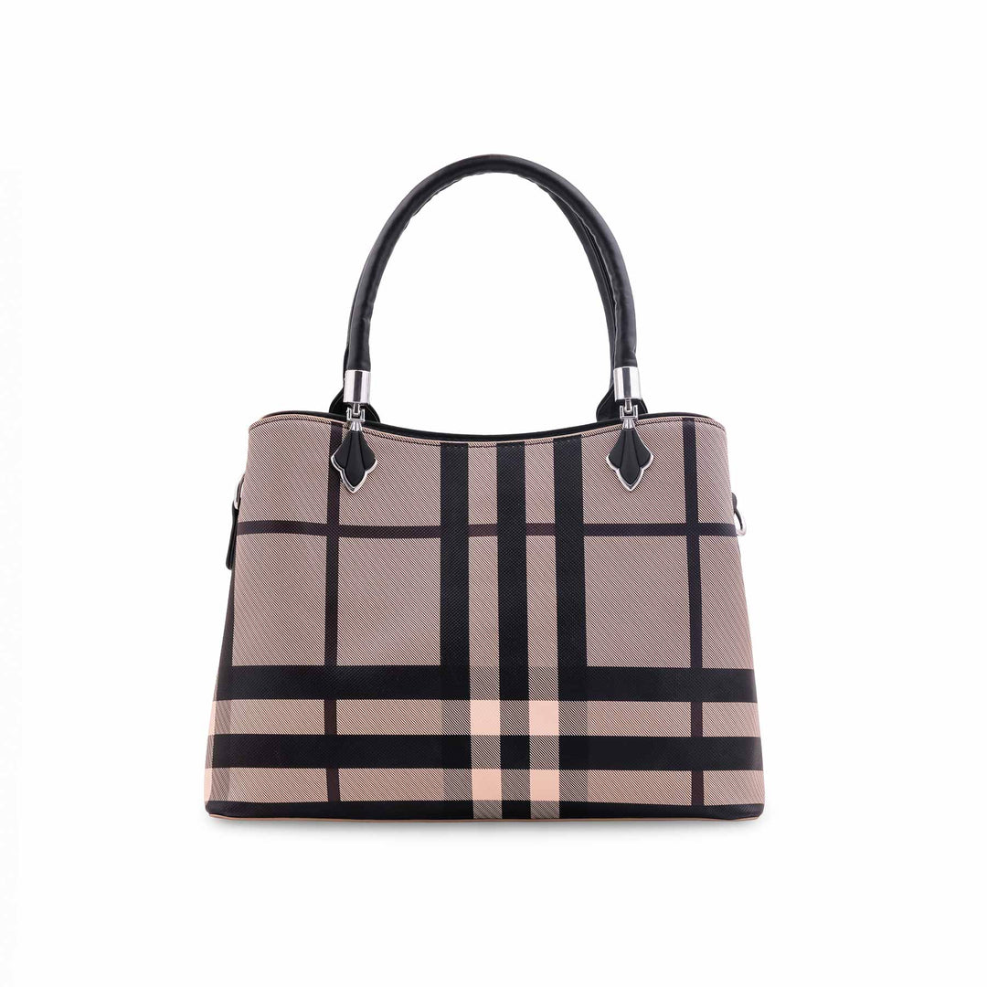 Fawn Formal Hand Bag For Ladies P36618