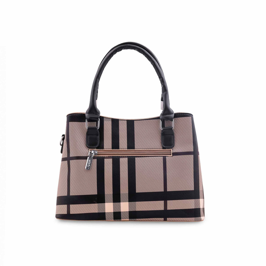 Fawn Formal Hand Bag For Ladies P36618
