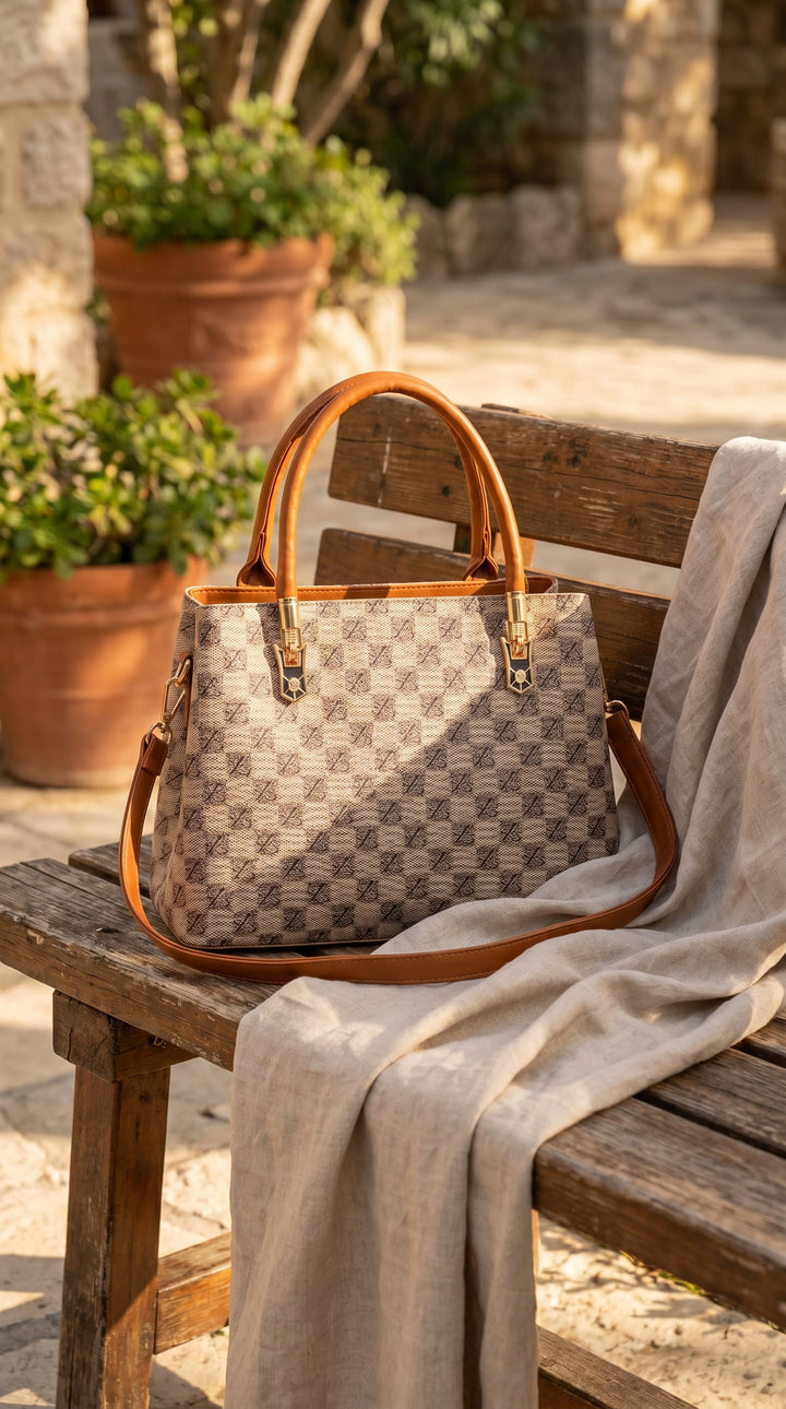 Fawn Formal Hand Bag For Women P36619