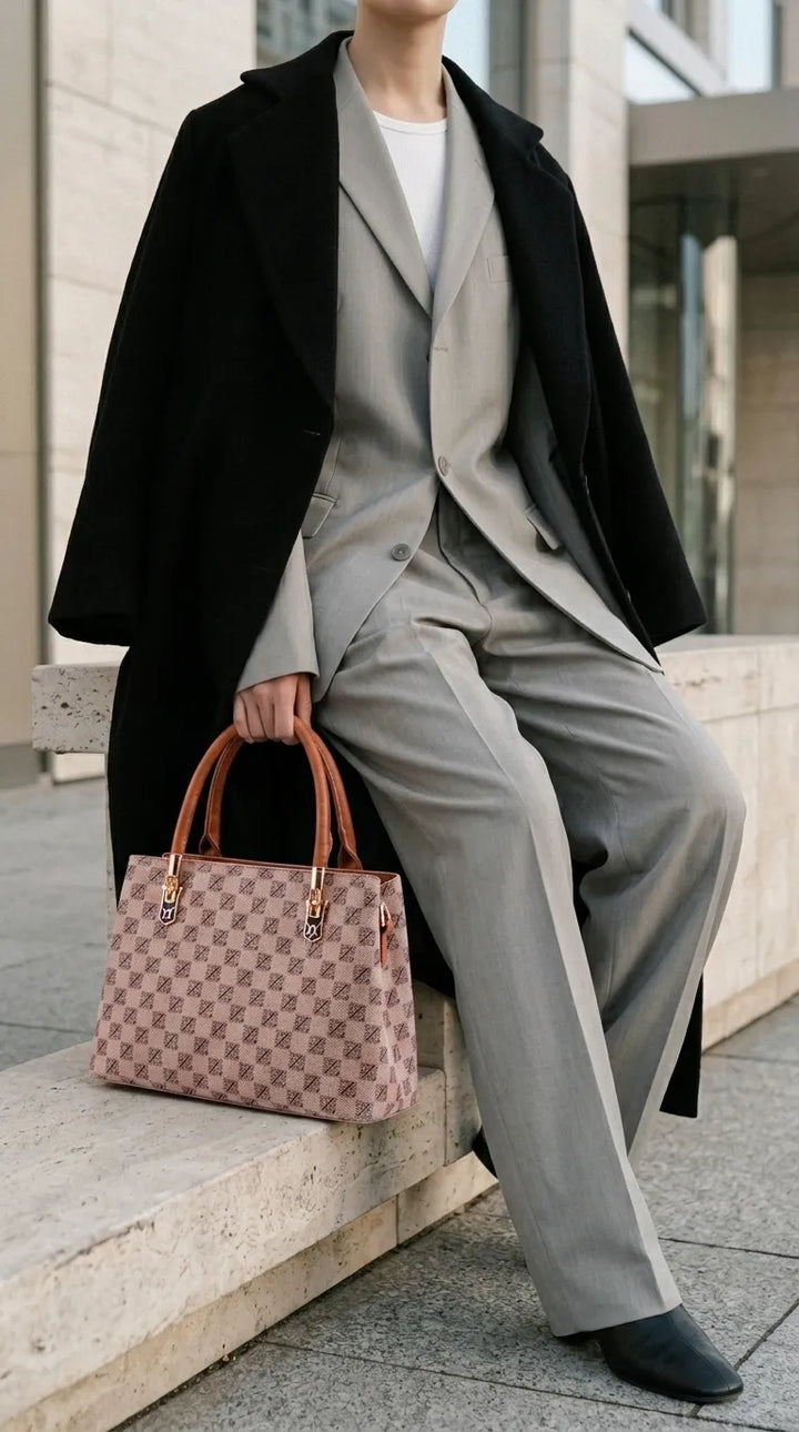 Fawn Formal Hand Bag For Women P36619