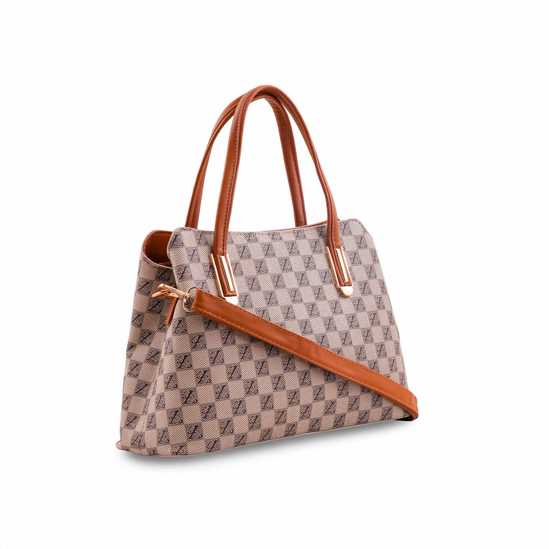 Fawn Formal Hand Bag For Women P36620